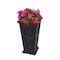 Mayne Fairfield Tall Planter - Black 5829-B - alternate 5